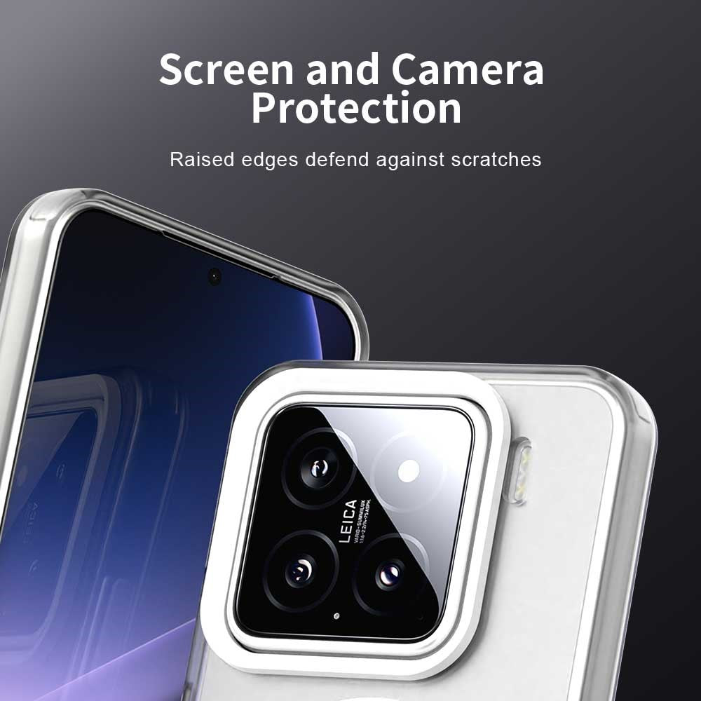 For Xiaomi 15 Pro Case Magnetic Case Skin Touch Matte Anti Drop TPU + PC Phone Back Cover