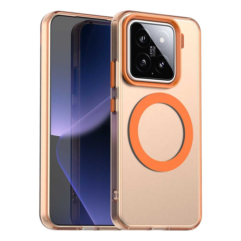 For Xiaomi 15 Pro Case Magnetic Case Skin Touch Matte Anti Drop TPU + PC Phone Back Cover