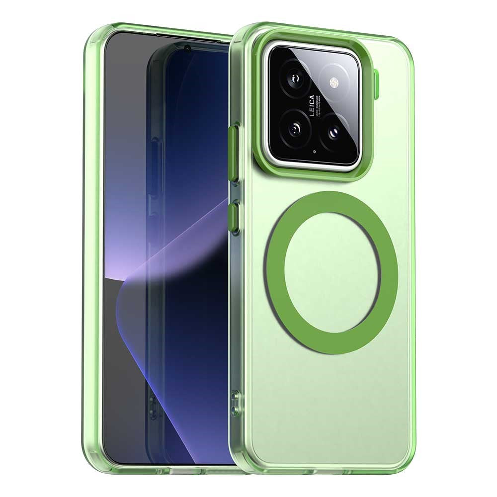 For Xiaomi 15 Pro Case Magnetic Case Skin Touch Matte Anti Drop TPU + PC Phone Back Cover