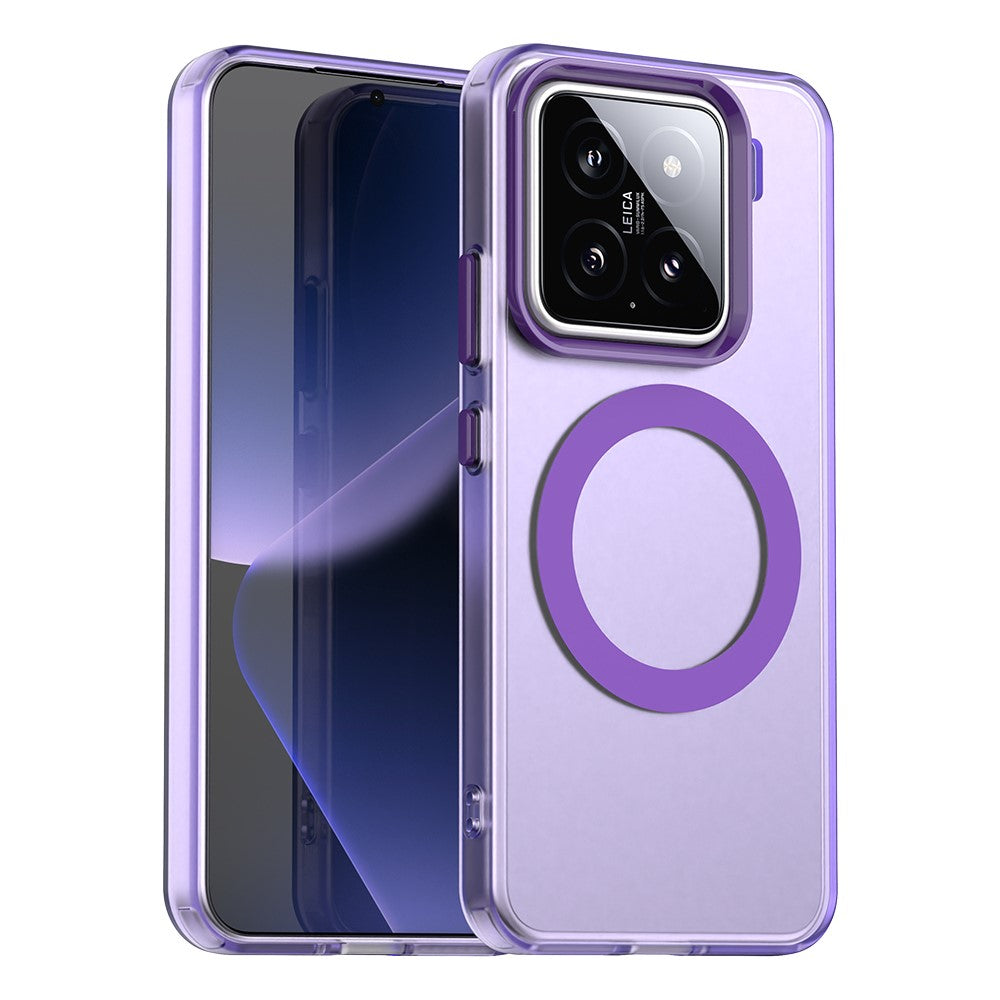 For Xiaomi 15 Pro Case Magnetic Case Skin Touch Matte Anti Drop TPU + PC Phone Back Cover