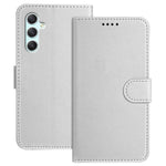 Til Samsung Galaxy A34 5G Læder Cover Pung Stativ Ensfarvet Anti-fald Telefoncover