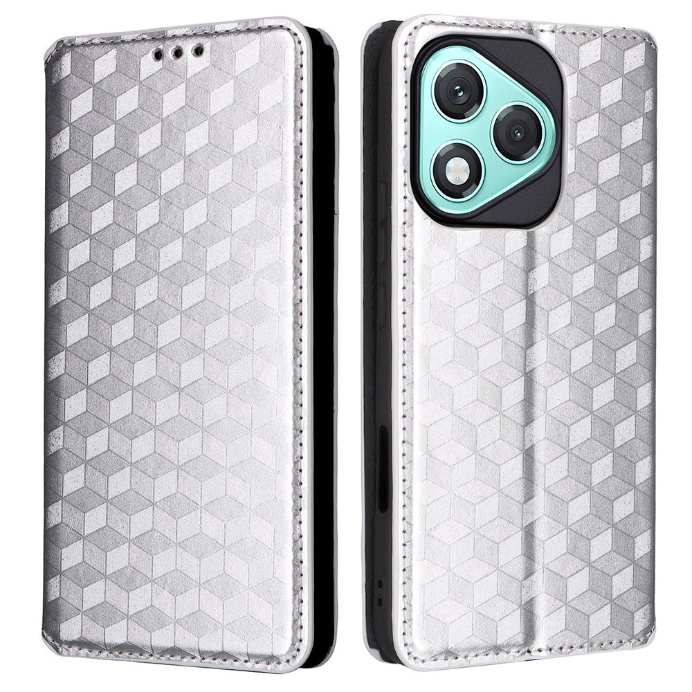 For Honor 400 Lite 5G Etui Pung Diamantmønstret Læder Telefoncover