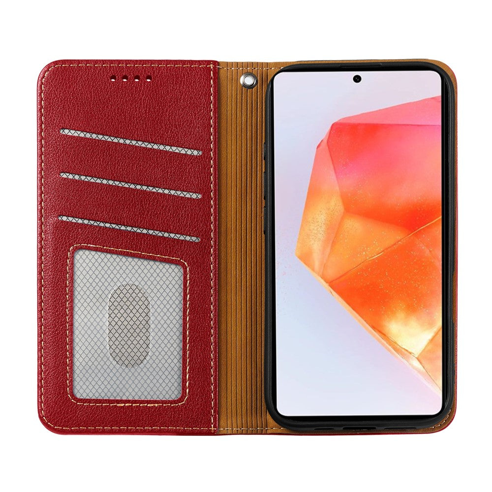 For Samsung Galaxy A06s Case Wallet RFID Blocking Leather Phone Cover Strong Magnetic Closure