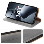 For Xiaomi 14T Case Wallet RFID Blocking Leather Phone Cover Strong Magnetic Closure