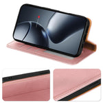 For Xiaomi 14T Pro Case Wallet RFID Blocking Leather Phone Cover Strong Magnetic Closure