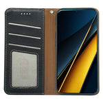 For Xiaomi Poco X6 Pro 5G / Redmi K70E 5G Case Wallet RFID Blocking Leather Phone Cover Strong Magnetic Closure