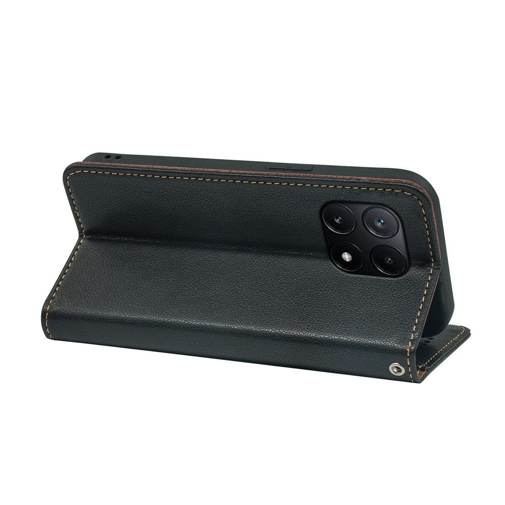 For Xiaomi Poco X6 Pro 5G / Redmi K70E 5G Case Wallet RFID Blocking Leather Phone Cover Strong Magnetic Closure