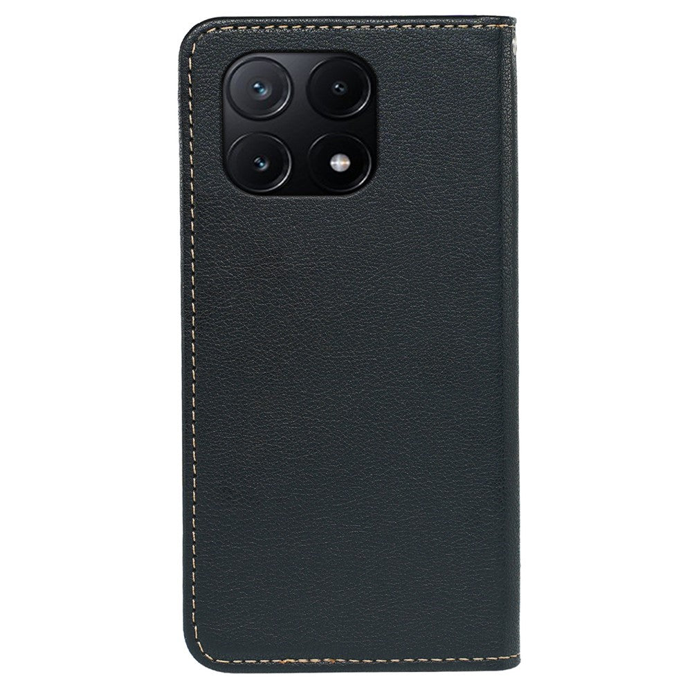 For Xiaomi Poco X6 Pro 5G / Redmi K70E 5G Case Wallet RFID Blocking Leather Phone Cover Strong Magnetic Closure
