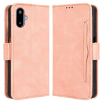 Til Samsung Galaxy F06 5G / M06 5G Læder Cover Telefon Pung Etui med Flere Kortlommer