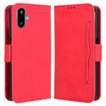 Til Samsung Galaxy F06 5G / M06 5G Læder Cover Telefon Pung Etui med Flere Kortlommer