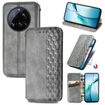 For Xiaomi 15 Ultra Case Rhombus Imprint PU Leather Wallet Phone Cover