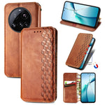 For Xiaomi 15 Ultra Case Rhombus Imprint PU Leather Wallet Phone Cover
