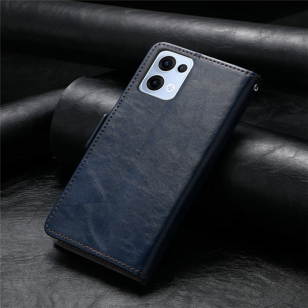 CASENEO For Oppo Reno13 5G (Global) Phone Cases  PU Leather Cover Stand with RFID Blocking Wallet