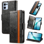 CASENEO For Oppo Reno13 5G (Global) Phone Cases  PU Leather Cover Stand with RFID Blocking Wallet