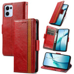 CASENEO For Oppo Reno13 5G (Global) Phone Cases  PU Leather Cover Stand with RFID Blocking Wallet