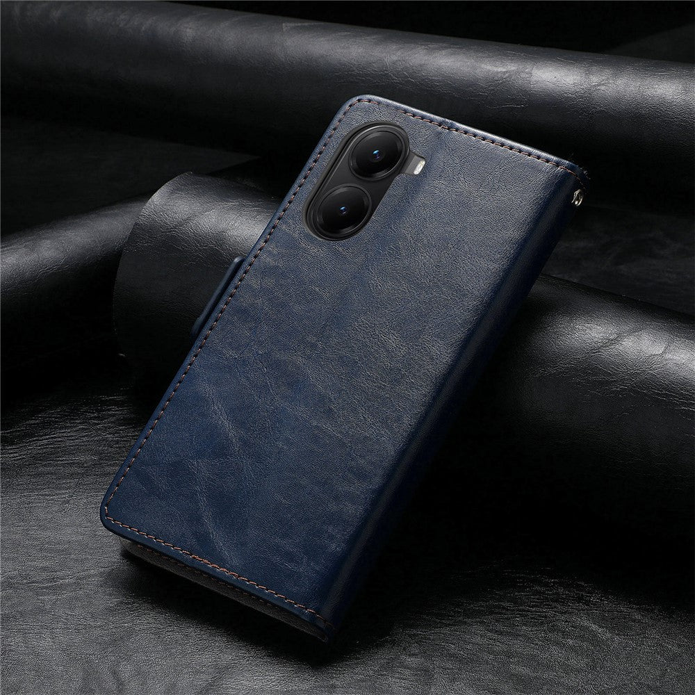 CASENEO For Xiaomi Poco X7 Pro 5G Phone Cases  PU Leather Cover Stand with RFID Blocking Wallet
