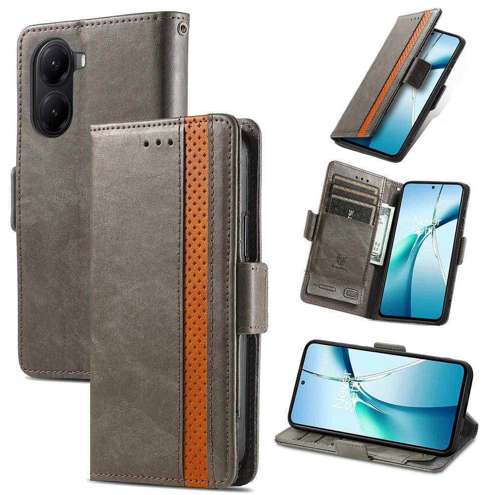 CASENEO For Xiaomi Poco X7 Pro 5G Phone Cases  PU Leather Cover Stand with RFID Blocking Wallet