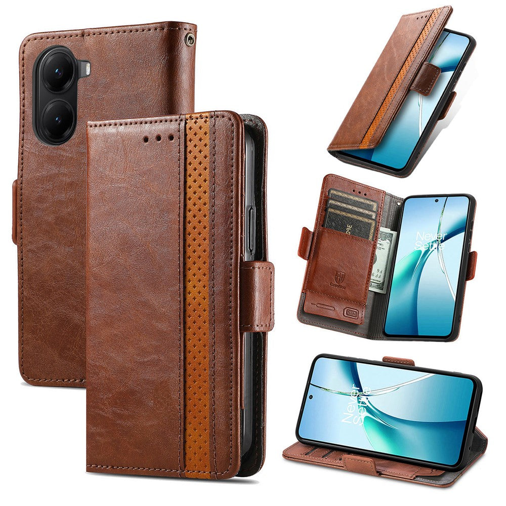 CASENEO For Xiaomi Poco X7 Pro 5G Phone Cases  PU Leather Cover Stand with RFID Blocking Wallet