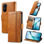 CASENEO For Xiaomi Poco X7 Pro 5G Phone Cases  PU Leather Cover Stand with RFID Blocking Wallet