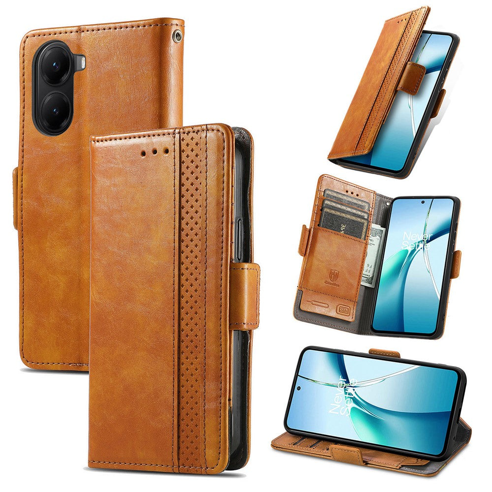CASENEO For Xiaomi Poco X7 Pro 5G Phone Cases  PU Leather Cover Stand with RFID Blocking Wallet