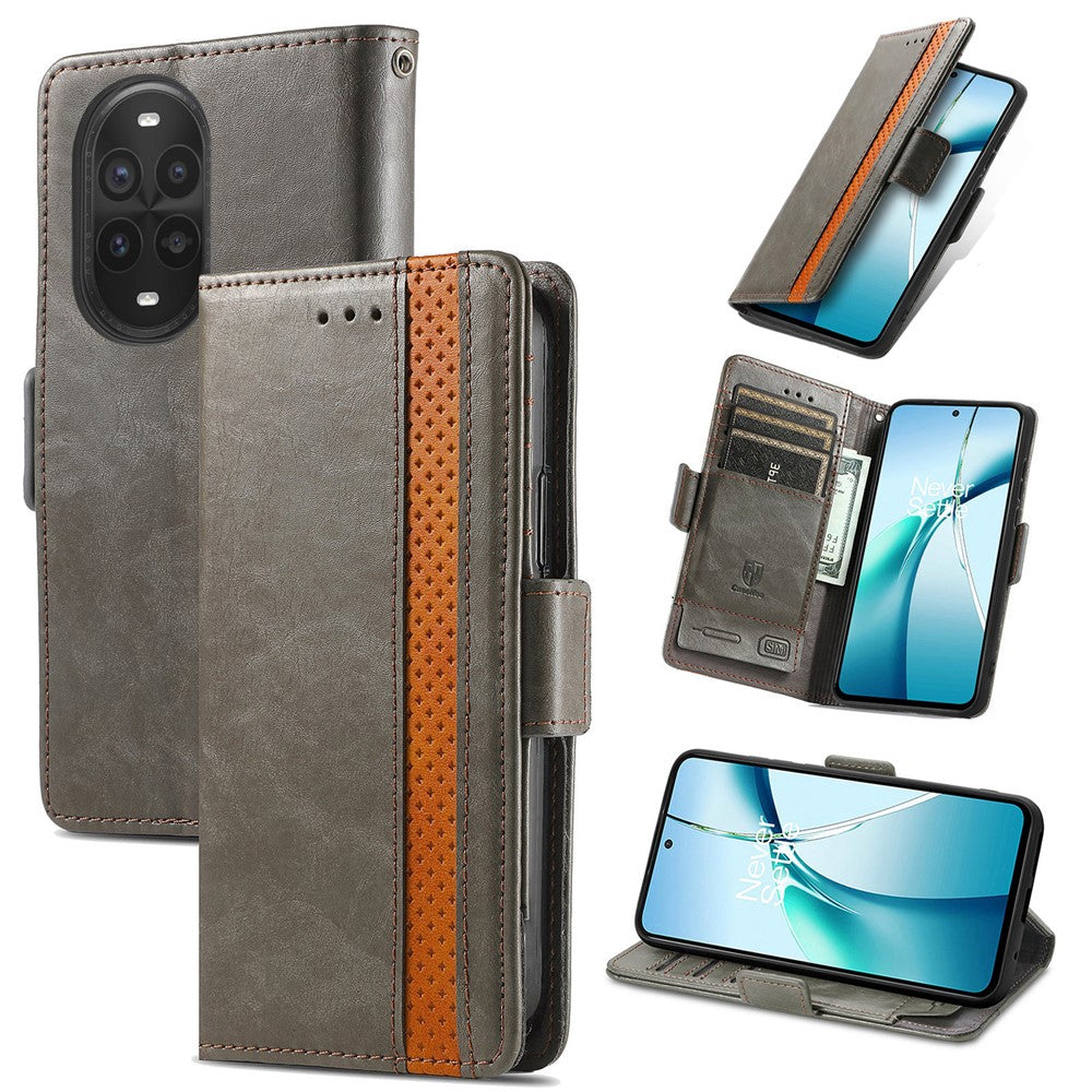 CASENEO For Huawei nova 13 Pro 5G Phone Cases  PU Leather Cover Stand with RFID Blocking Wallet