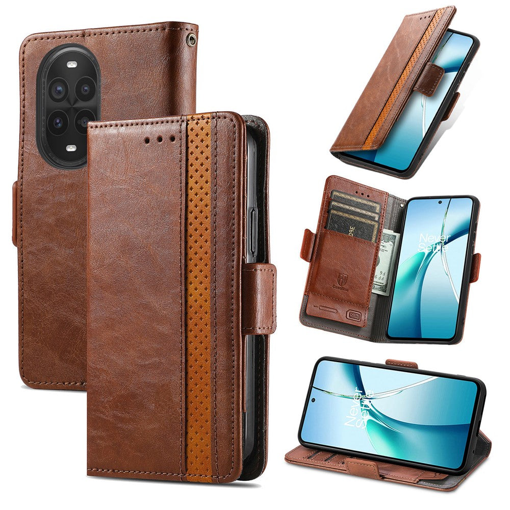 CASENEO For Huawei nova 13 Pro 5G Phone Cases  PU Leather Cover Stand with RFID Blocking Wallet