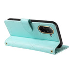 For Xiaomi Redmi A5 NFC (EU) (173.45mm) Wallet Case Rhombus Leather Phone Cover with Strap