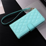For Honor 400 Lite 5G Wallet Case Rhombus Leather Phone Cover with Strap