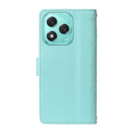 For Honor 400 Lite 5G Wallet Case Rhombus Leather Phone Cover with Strap