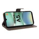 For Xiaomi Redmi A5 NFC (EU) (173.45mm) Phone Case with Stand Cat Tree Pattern Leather Wallet Mobile Cover