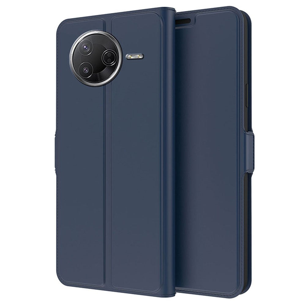 Xiaomi Poco F7 Pro 5G / Redmi K80 5G Skal Stötsäkert TPU Innerskal Läder mobilfodral Kortplats
