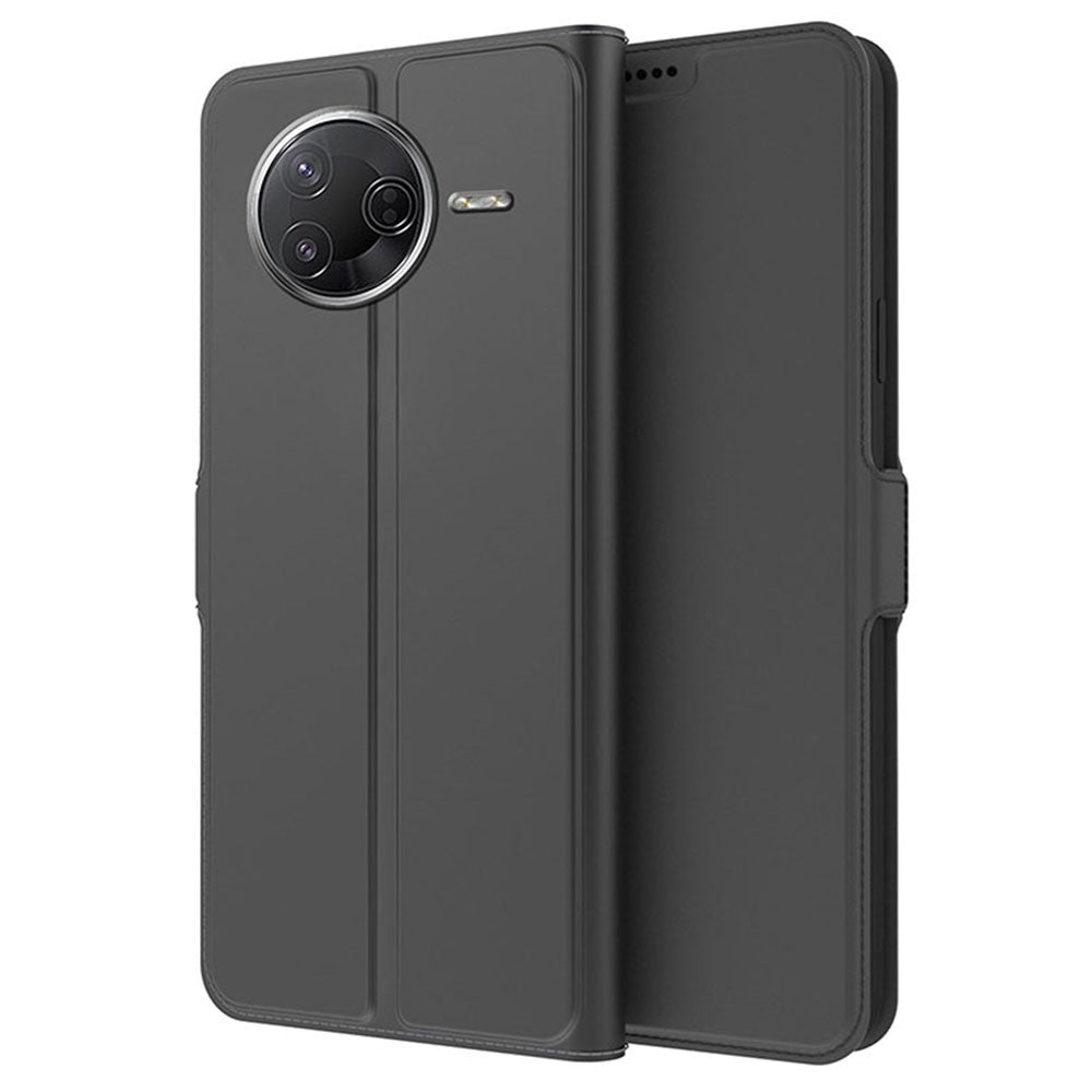 Xiaomi Poco F7 Pro 5G / Redmi K80 5G Skal Stötsäkert TPU Innerskal Läder mobilfodral Kortplats