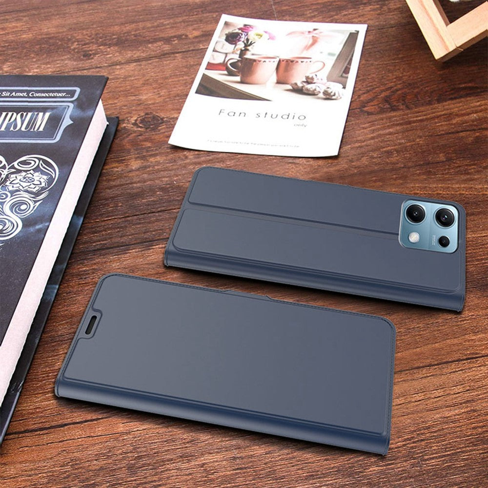 For Xiaomi Redmi Note 14S 4G Case Shockproof TPU Inner Shell Leather Phone Cover Card Slot