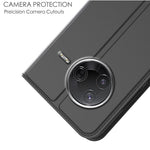 PU-læderetui til Xiaomi Poco F7 Pro 5G / Redmi K80 5G med kortholder og stativ