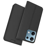 For Xiaomi Redmi Note 14S 4G Case PU Leather Phone Cover with Card Holder Stand
