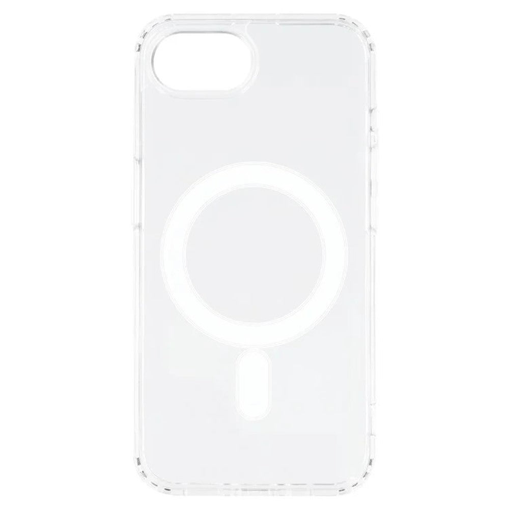 WANLONFENG LM Series For iPhone 17e / 16e Clear Phone Case Compatible with MagSafe with Screen Film (Big Lens Hole)