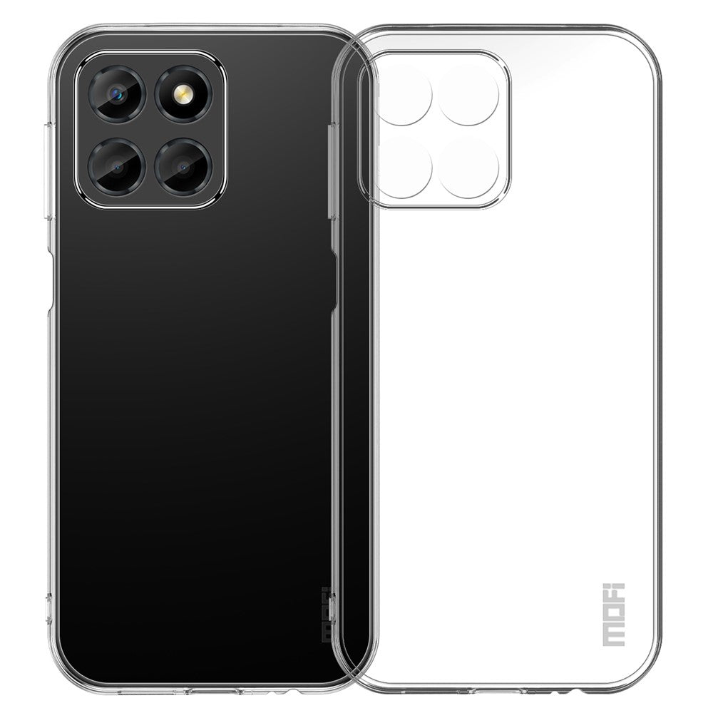 MOFI for Honor X8 5G Bump Proof TPU Shell, Clear Crystal Non-Yellowing Case Protective Phone Cover