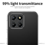 MOFI for Honor X8 5G Bump Proof TPU Shell, Clear Crystal Non-Yellowing Case Protective Phone Cover