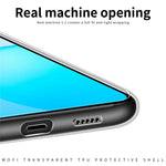 MOFI for Honor X8 5G Bump Proof TPU Shell, Clear Crystal Non-Yellowing Case Protective Phone Cover