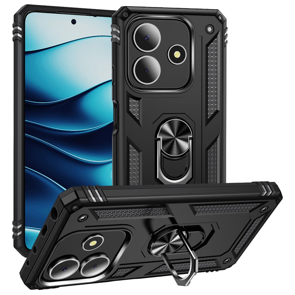 For Xiaomi Redmi Note 14 5G Case PC + TPU Phone Cover with Kickstand