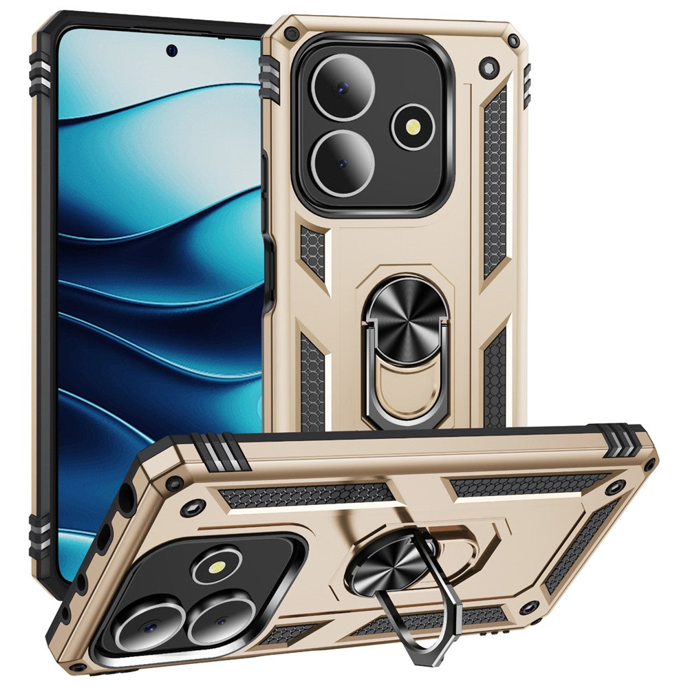 For Xiaomi Redmi Note 14 5G Case PC + TPU Phone Cover with Kickstand
