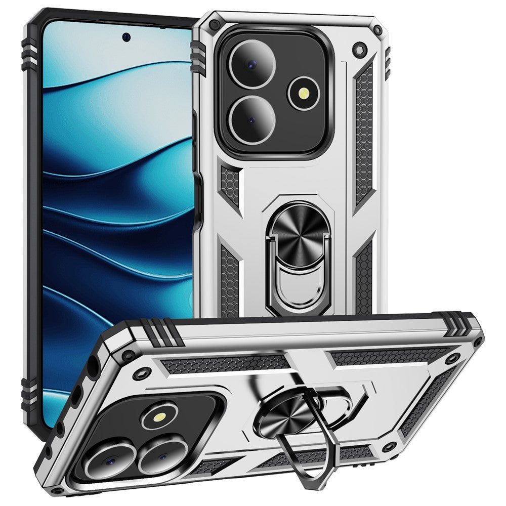 For Xiaomi Redmi Note 14 5G Case PC + TPU Phone Cover with Kickstand