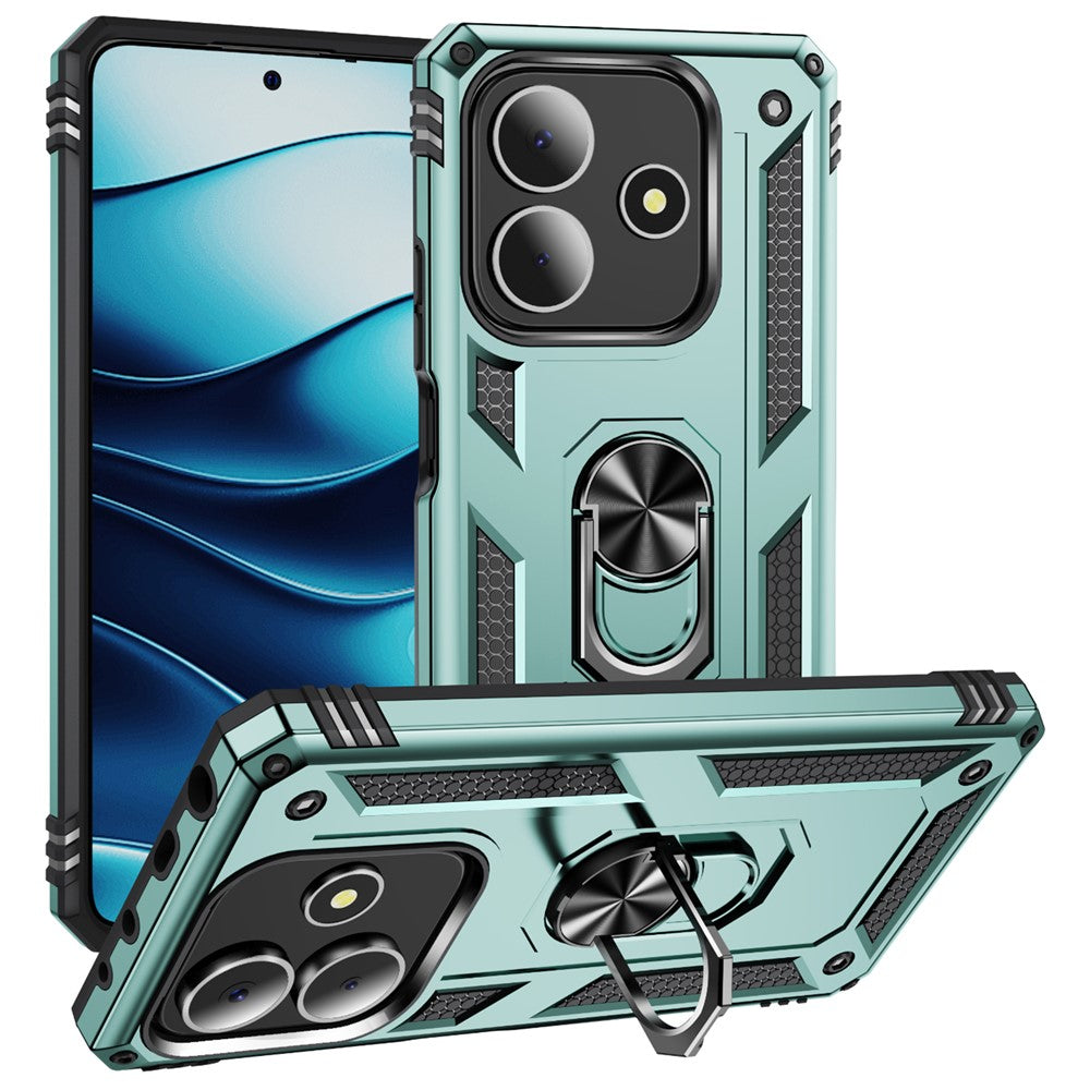 For Xiaomi Redmi Note 14 5G Case PC + TPU Phone Cover with Kickstand