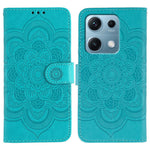 For Xiaomi Redmi Note 14S 4G / Note 13 Pro 4G / Poco M6 Pro 4G Case PU Leather Mandala Imprinted Design Wallet Phone Cover