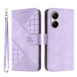 For Xiaomi Redmi Turbo 4 5G / Xiaomi Poco X7 Pro 5G Leather Wallet Case Butterfly Flower Imprinted Phone Cover with Strap