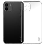 MOFI for Xiaomi Redmi A1 4G / A2 4G Protective Phone Cover, Scratch Proof Clear Crystal TPU Shell Not-Yellowing Case