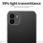 MOFI for Xiaomi Redmi A1 4G / A2 4G Protective Phone Cover, Scratch Proof Clear Crystal TPU Shell Not-Yellowing Case