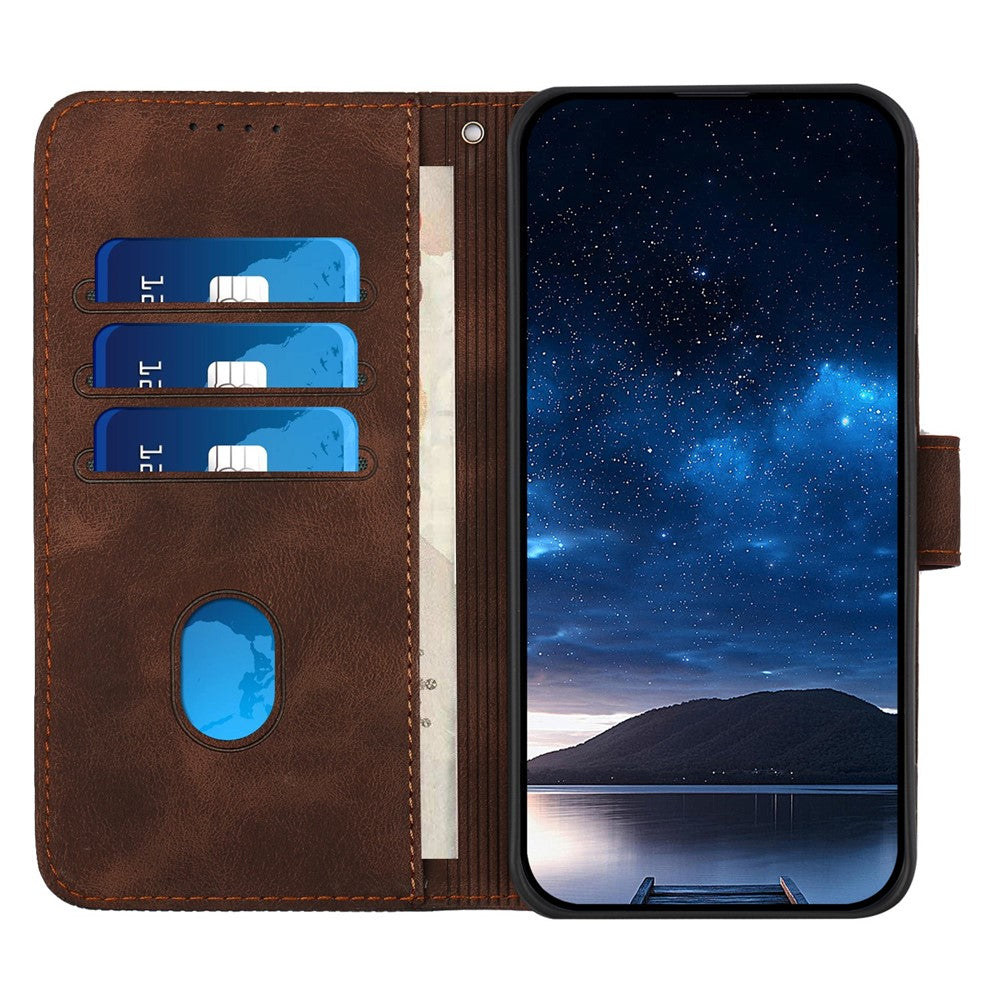 Xiaomi Redmi Note 14 Pro+ 5G / Xiaomi Redmi Note 14 Pro 5G Läderplånboksfodral med fjärilsblomma och rem