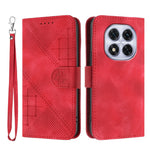 For Xiaomi Redmi Note 14 Pro 4G Leather Wallet Case Butterfly Flower Imprinted Phone Cover with Strap