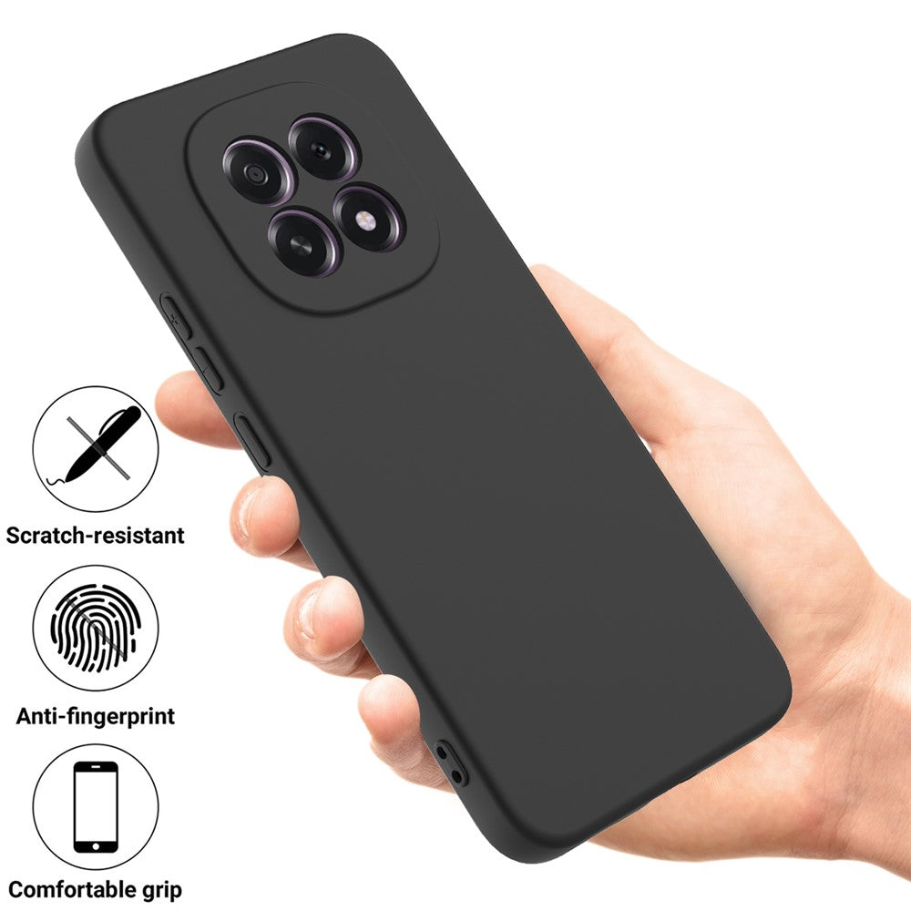 For Oppo F29 5G Liquid Silicone Case Phone Back Cover with Hand Strap
